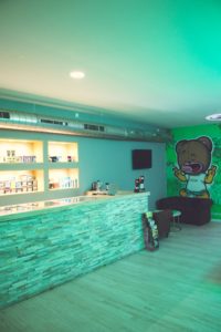 weed vice bar area